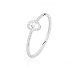 Doha Ring - 18k Gold - Engagement - Side stones - Brides - Diamonds | Eternity Jewelry