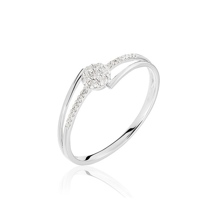 Detroit Ring - 18k Gold - Diamonds - Engagement Rings | Eternity Joyería
