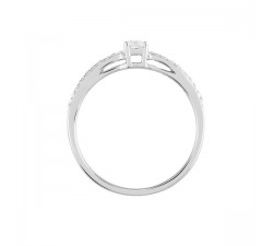 Sarasota Ring - Engagement Rings - CZ Stones - 18k Gold | Eternity Joyería